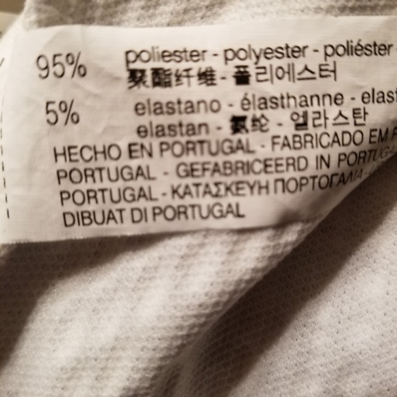 Zara White/Blue Two-tone Short Casual Dress (M) - Picture 5 of 7